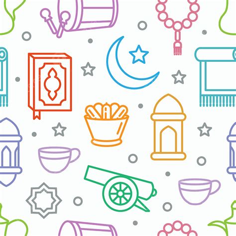 Ramadan Islamic Pattern Vector Design Images Ramadan Islamic Seamless