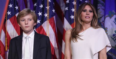 Donald Trumps Wife Youngest Son Wont Immediately Join Him In White