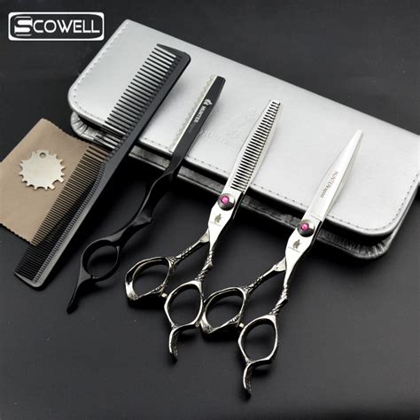 6 Inch Stainless Steel Hair Scissors Set Cutting Scissor And Thinning