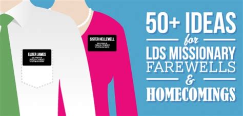 50 Lds Missionary Farewell And Welcome Home Party Ideas