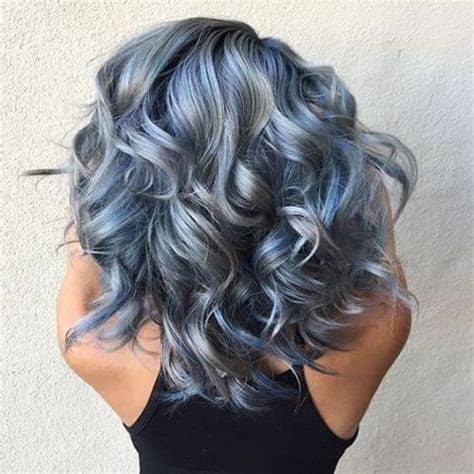 An ombre hairstyle will allow you to be a little more bold with overall color than a balayage hairstyle. grey ombre hair | Tumblr
