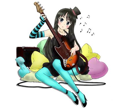 wallpaper id 954335 akiyama mio anime 1080p bass guitars guitar music anime girls k on