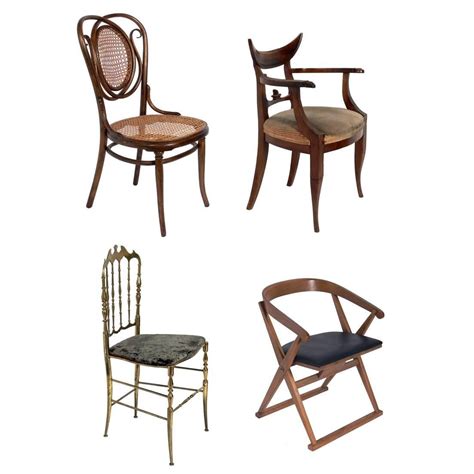 Vintage Hollywood Regency One Armed Chairs By Prince Howard Furniture