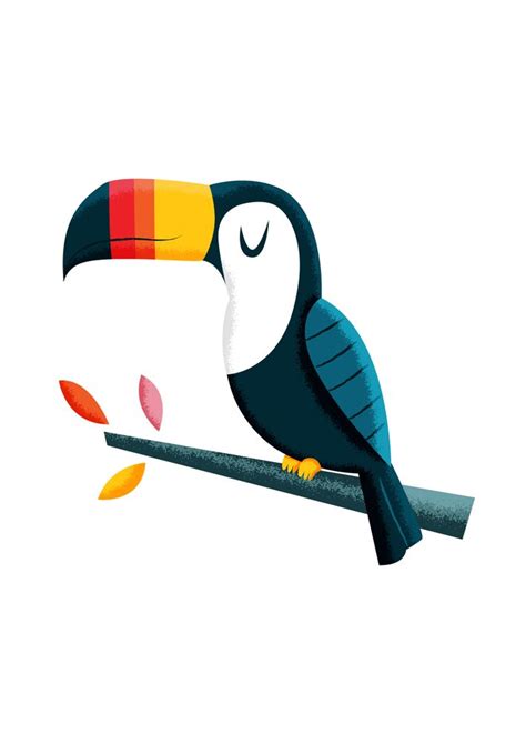 Toucan Art Print By Lets Print Stuff X Small Toucan Art Bird Art