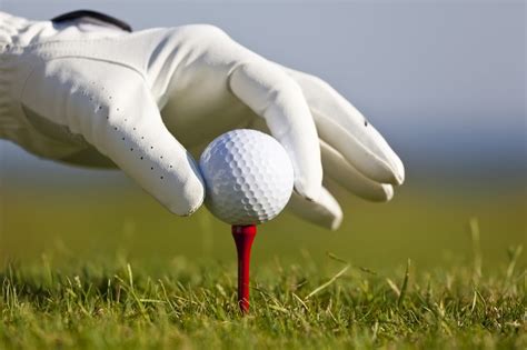 La balle de golf en détail