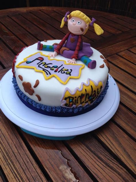 Angelica From The Rugrats Cake By Jo Carro 20th Birthday Party