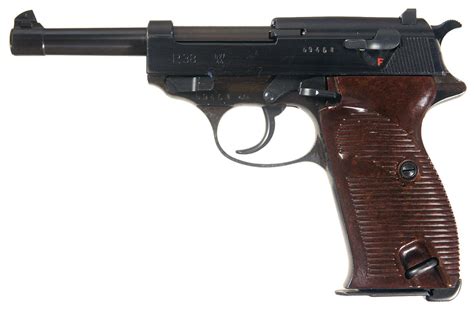Exceptional Wwii German Mauser Byf44 Code P38 Double Action Pistol