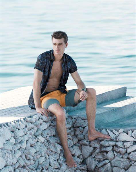 Clément Chabernaud Models Smart Summer Styles For Jcrew The Fashionisto