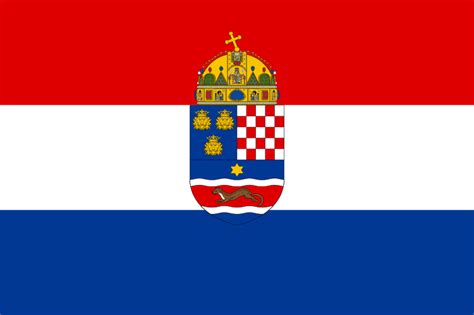 From wikimedia commons, the free media repository. File:Flag of Croatia-Slavonia with CoA.svg