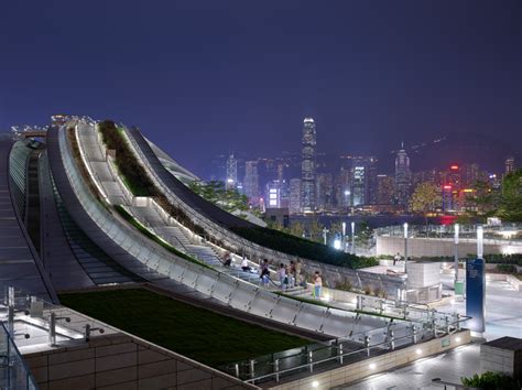 Sculptural Hong Kong West Kowloon Station Opens To The Public
