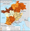 La division de la Gaule en 511-es - Reino de los francos en la época ...