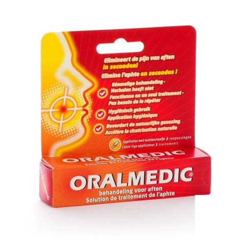Achetez Oralmedic Contre Aphtes Applicateur 3 En Ligne Multipharmabe