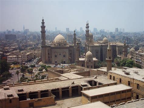 Sultan Hassan Mosque In Cairo Mosque Of Sultan Hassan In Cairo