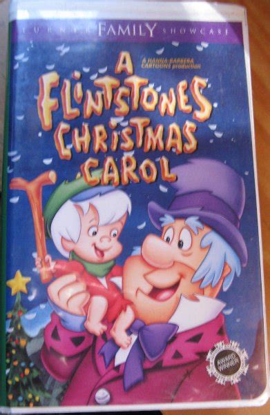 Image Flintstonechristmascarol Vhs 1994 Christmas Specials Wiki