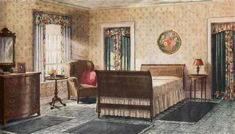 1921 armstrong bedroom not so much interested in the color scheme but those doorways they