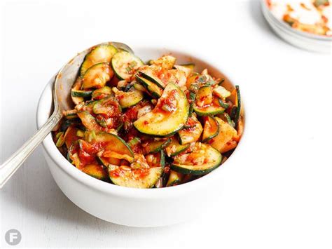 Add onion, celery, green pepper, garlic, oregano and pepper. Green Zucchini Kimchi (With images) | Green zucchini, Zucchini, Kimchi