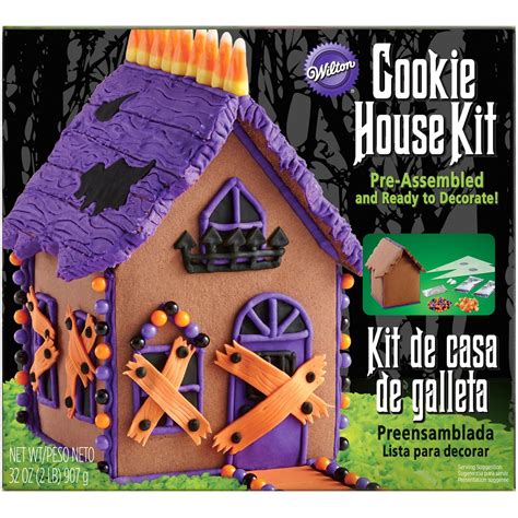 Halloween Haunted Gingerbread House Kit