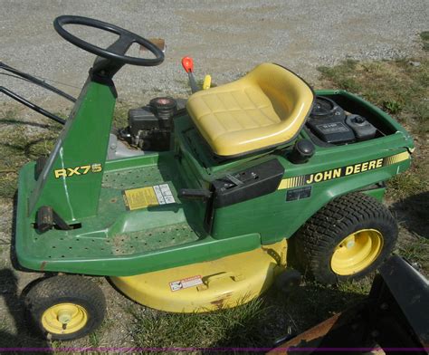John Deere Rx75 Lawn Mower In Paola Ks Item A9938 Sold Purple Wave