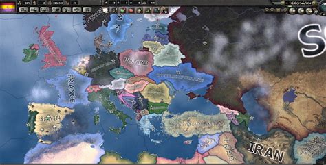 Hoi Europe Map