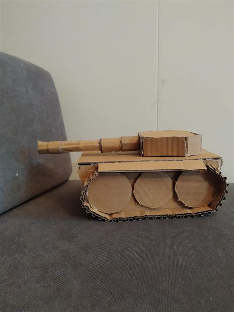 Tried Making Cardboard Tank I Think It Turned Out Pretty Good Rtanks