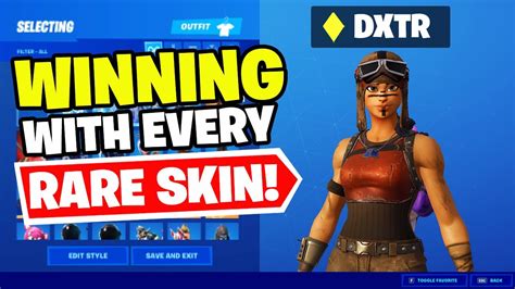 If you're looking for a roundup of all of the current fortnite leaked skins then we have them all below! Winning with EVERY RARE SKIN in my $10,000 Fortnite Locker ...