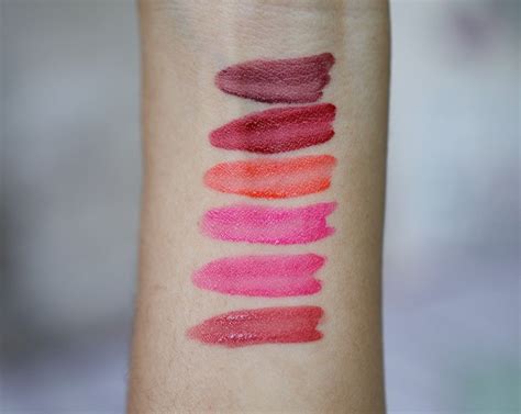 Giorgio Armani Lip Magnet Swatches And Review Armani Lip Magnet