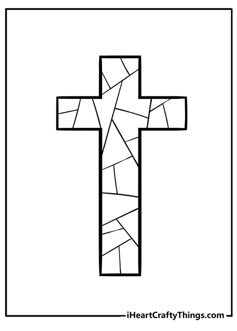Coloring Pages Of Cross Home Design Ideas