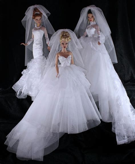 Pin On Doll Wedding Dress Ii