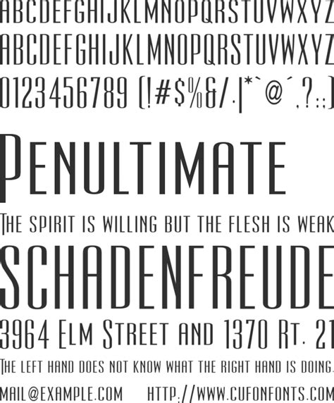 Download sans serif fonts in various styles. Ultra Condensed Sans Serif Font : Download Free for ...