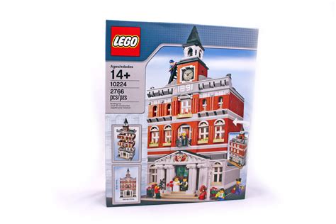 Town Hall Lego Set 10224 1 Nib Building Sets City Modular