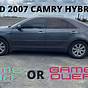 2007 Toyota Camry Hybrid Battery Cost