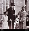 Paul von Hindenburg (Président de l'Allemagne) avec ses petits-enfants ...