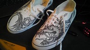Custom dragon shoes by Maartendekock on DeviantArt