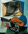 Picasso, still life with guitar | Picasso art, Pablo picasso art ...