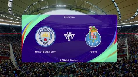 Manchester City Vs Fc Porto Pes 21 Champions League Live Gameplay