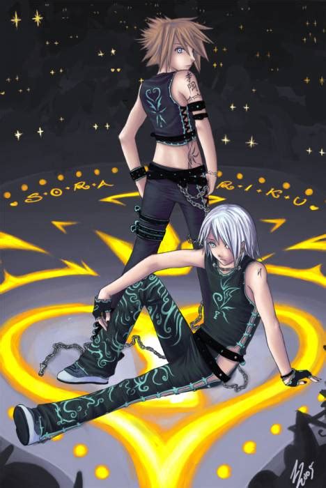 sora x riku [kingdom hearts i and ii]