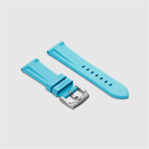 Fkm Rubber Strap For Panerai Luminor Miami Blue Horus Straps