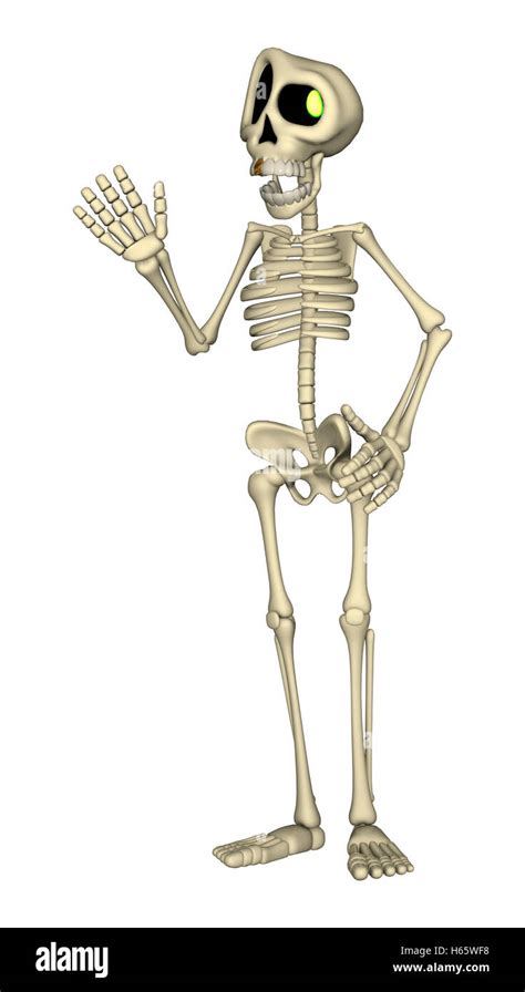 Cartoon Skeleton Waving Hi Res Stock Photography And Images Alamy