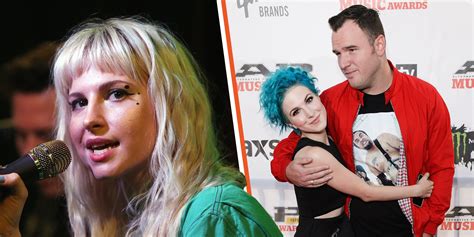 hayley williams ex husband paramore singer once confessed she should not have married chad gilbert