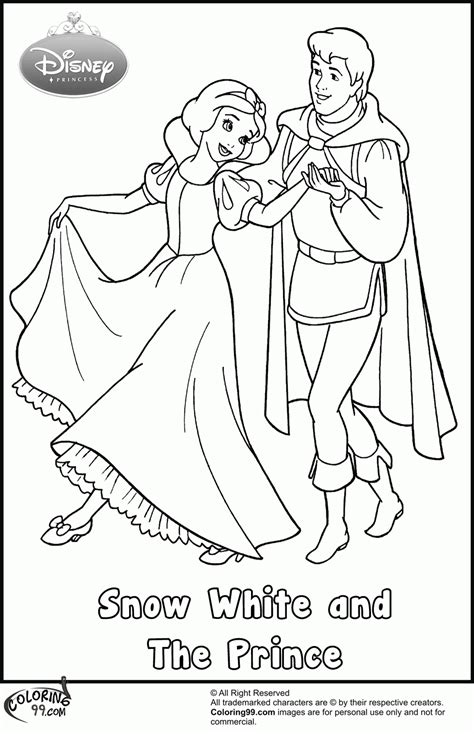 Showing 12 coloring pages related to princes and princesses. Disney Princess Coloring Pages Snow White And Prince ...
