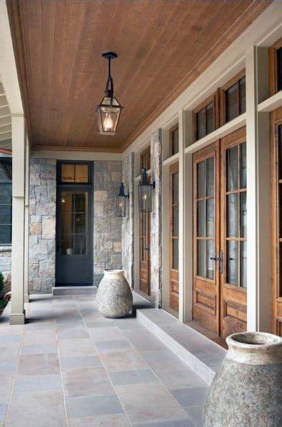 Homeplans.com is the best place to find the perfect floor plan for you and your family. Top 70 Best Porch Ceiling Ideas - Covered Space Designs