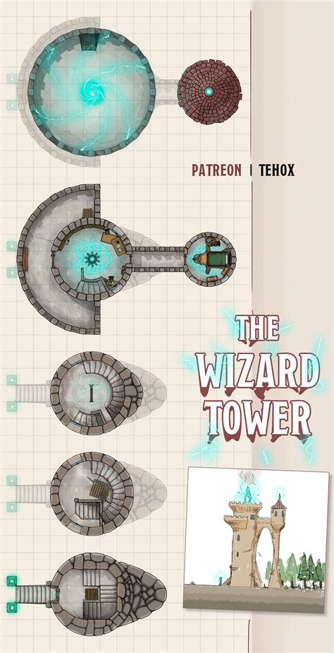 pin by justin walberg on rpg maps wizard tower dungeon maps fantasy map