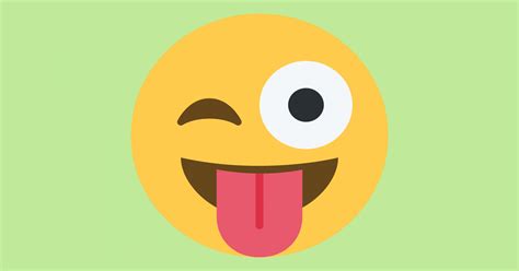 Emojis De Caras Sacando La Lengua