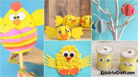 Baby Chick Crafts For Kids Kids Art And Craft