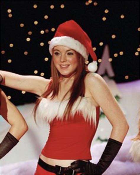 Lindsey Lohan Santa Redhead Halloween Costume Things Pinterest