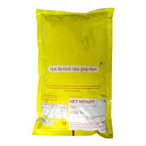 Lemon Tea Premix Packaging Type Packet At Rs 350kilogram In Shahapur
