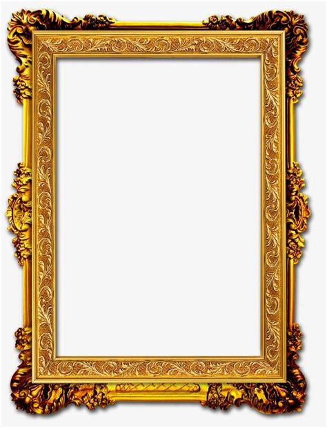 Gold Frame Gold Photo Frames Gold Picture Frames Frame Border Design