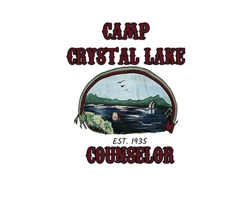 Camp Crystal Lake Counselor Digital File Etsy