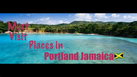 Ten Places You Must Visit In Portland Jamaican Things Youtube