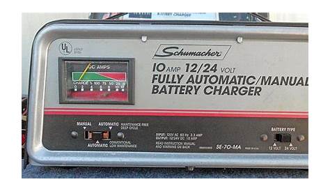 Find Schumacher 12 & 24 Volt Deep Cycle Battery Charger in Parker